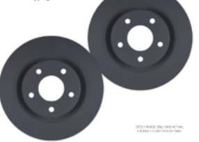 R/ DISC ROTORS with bearing (one in box)