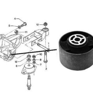 ENGINE MOUNT (65mm BUSH) 1807P0